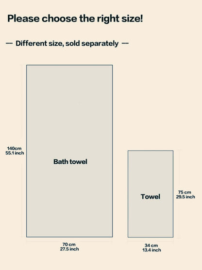 منشفة مطرز برسوم كارتون قطعة واحدة