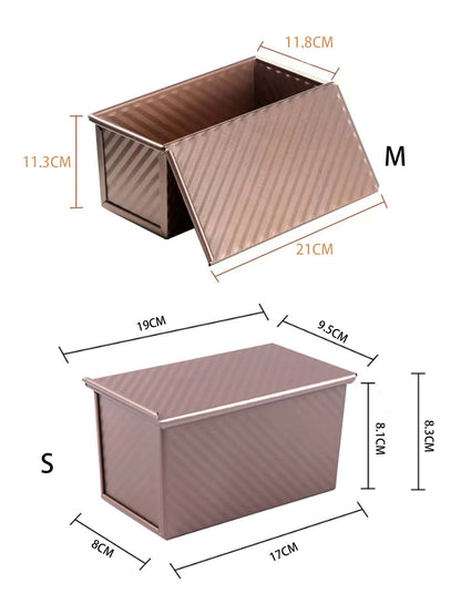 قصدير الخبز مستطيل قطعة واحدة