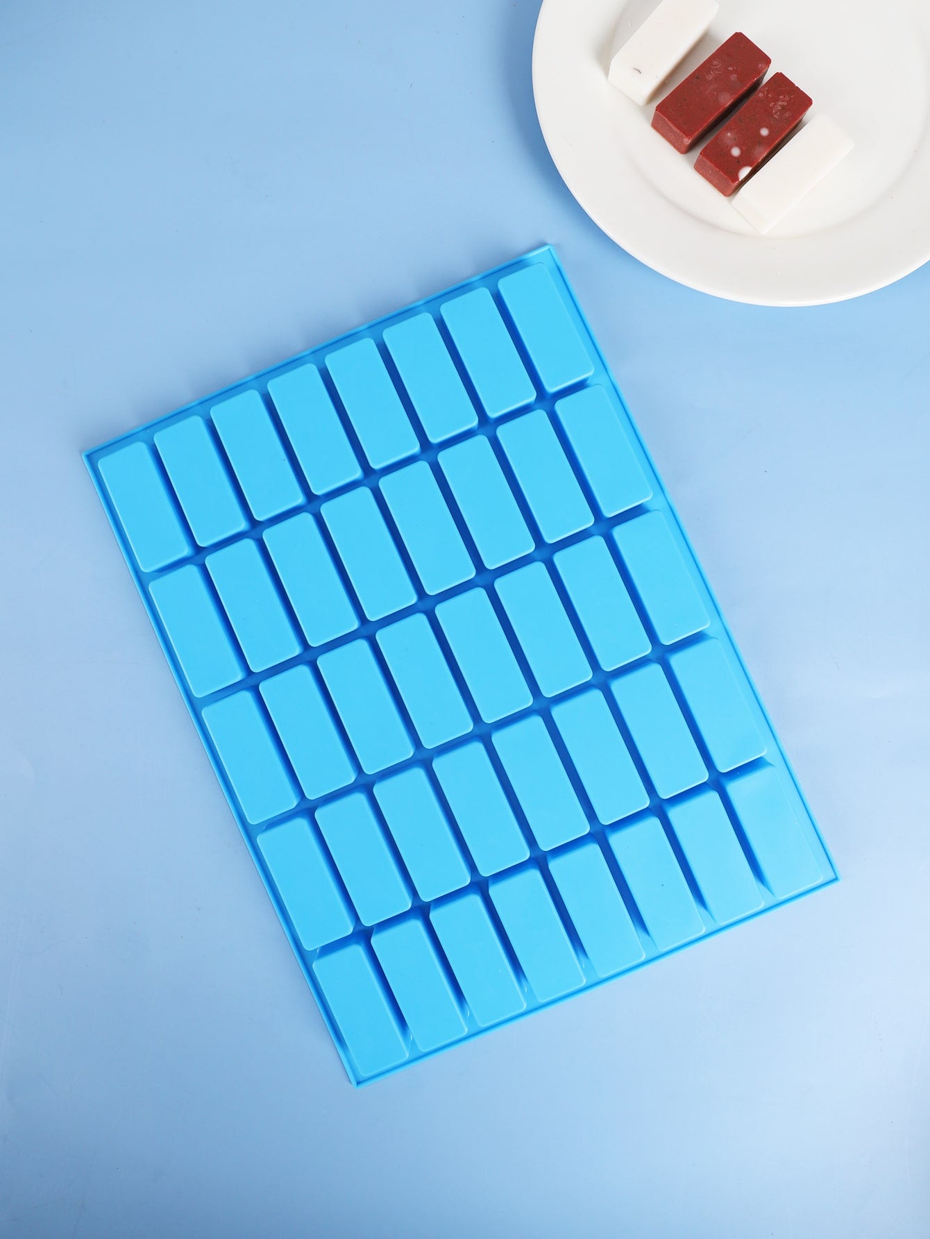 قالب شوكولاتة مستطيل تصميم قطعة واحدة