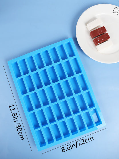 قالب شوكولاتة مستطيل تصميم قطعة واحدة