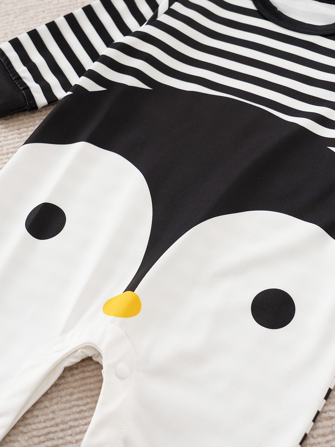 جمبسوت تصميم رسوم كارتون & طباعة مخطط مع القبعة للاولاد الاطفال