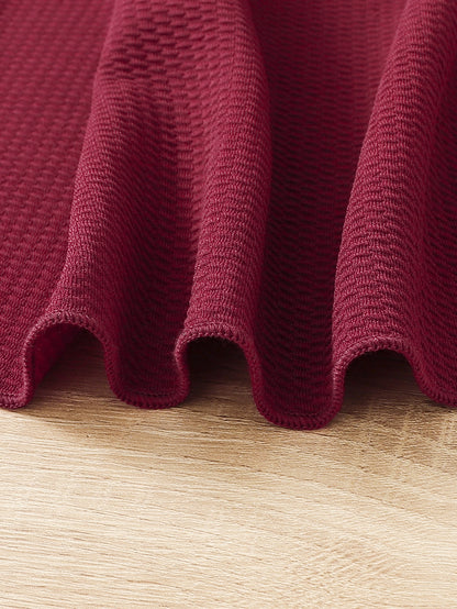 فستان بناتي ذو أكمام واسعة ومكشكش