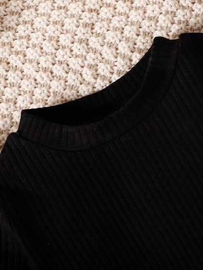 بوديسوت للاطفال محبوك مضلع وتنورة طباعة مربع النقش حزام