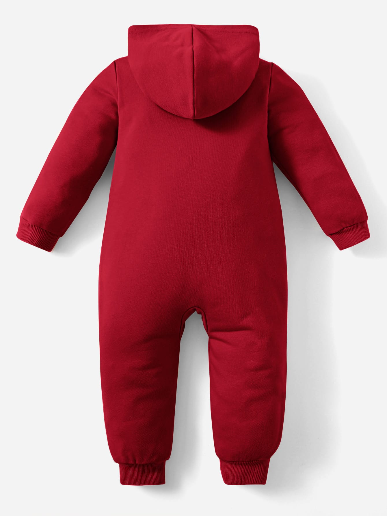 بدلة قفّازات أطفال بناتيّة ذات غطاء ياقة رسالية تفصيلية بسحّاب