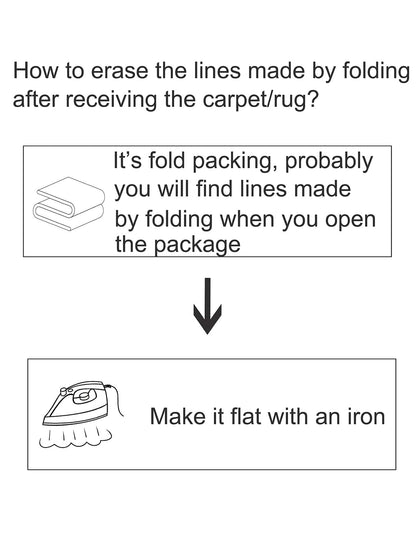 سجادة بوليستر أنيقة برسومات الزهور والأحرف لديكور المنزل