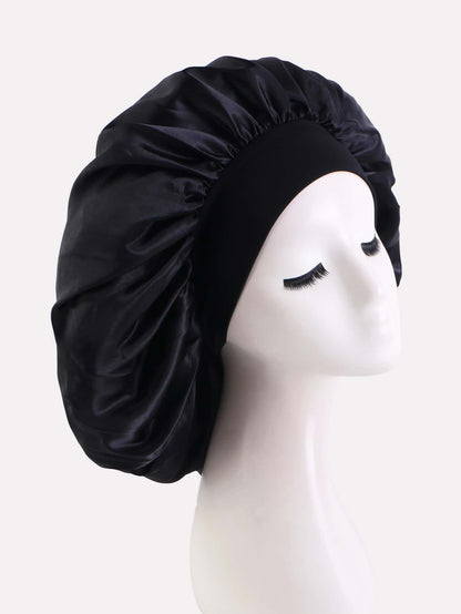 قبعة شعر موحدة اللون