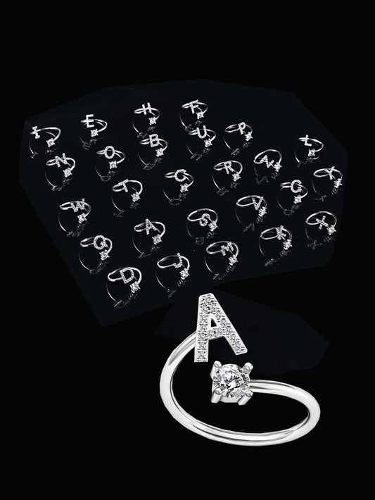 خاتم قلب و بديكور عبارة قطعة واحدة