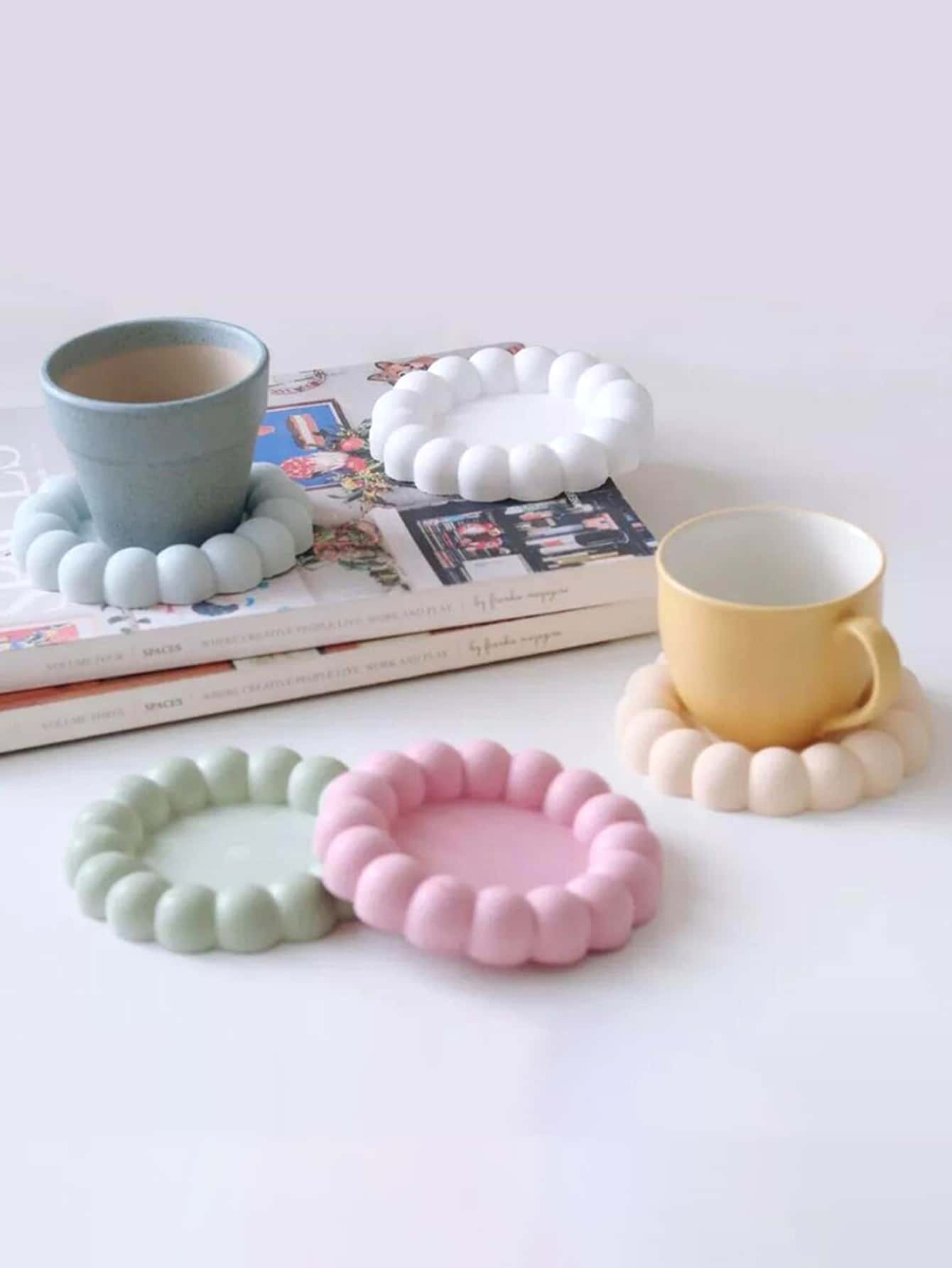 قطعة واحدة سيليكون طبق تصميم قالب سيليكون