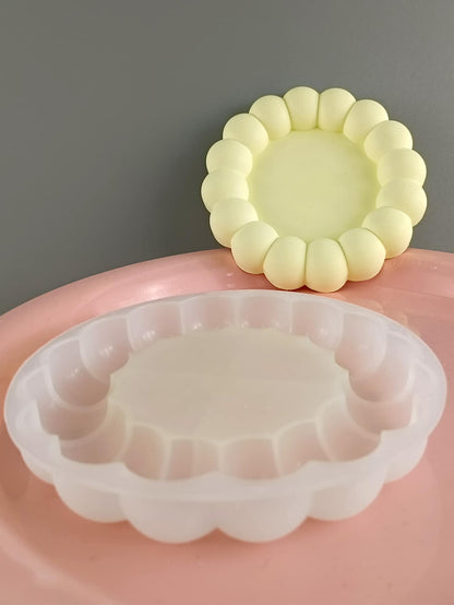 قطعة واحدة سيليكون طبق تصميم قالب سيليكون