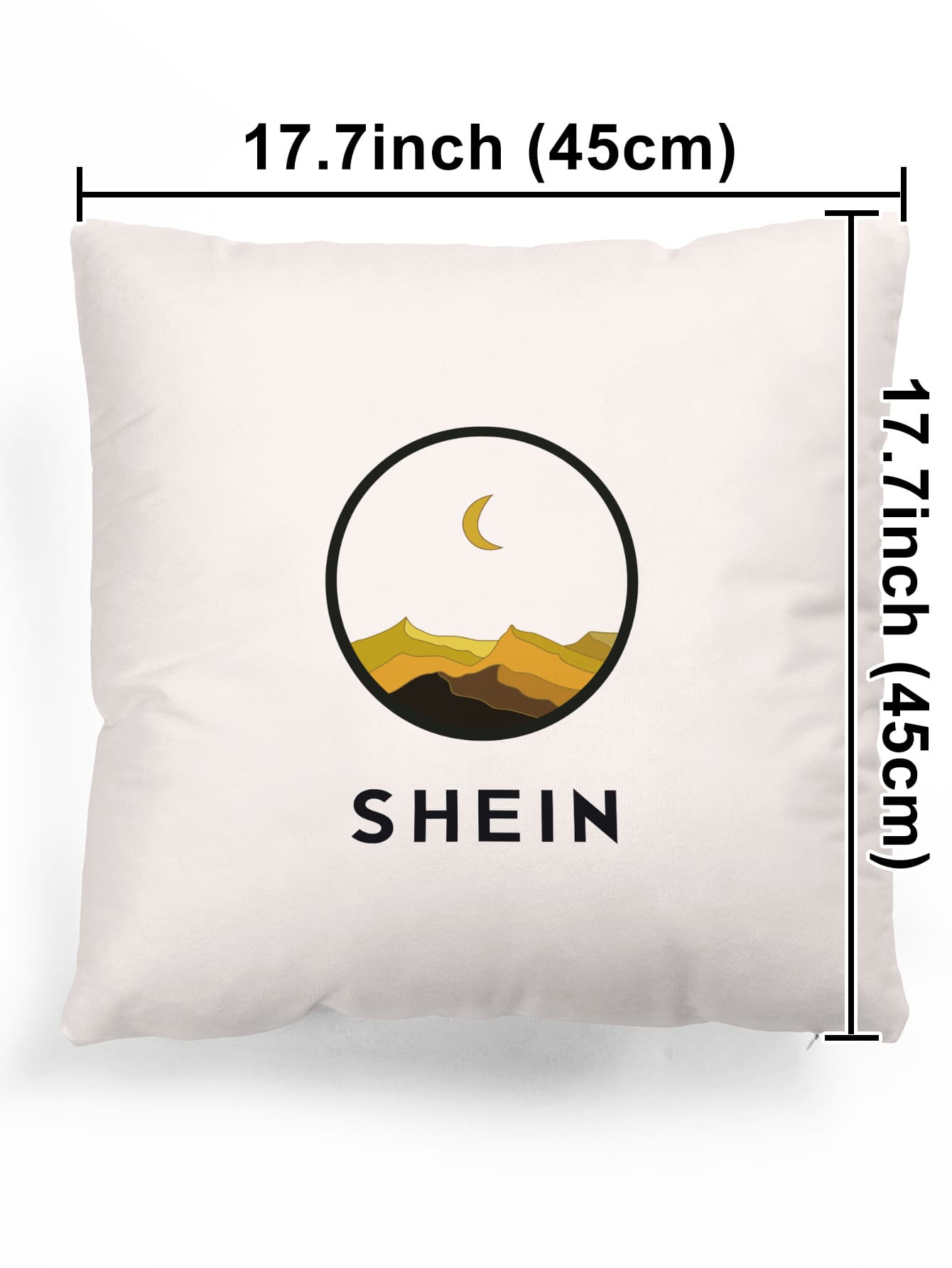 غطاء وسادة للفنان بدون حشوة، قطعة واحدة