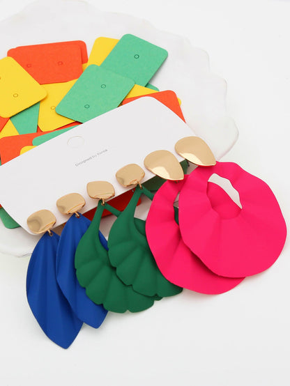 أقراط قطرات ماء 6أزواج/طقم