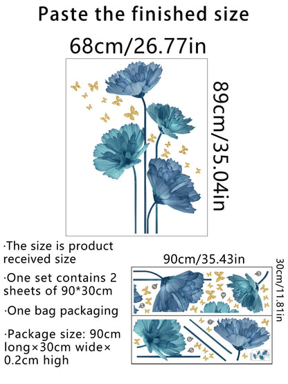 ملصقات الحائط البلاستيكية، ملصق جداري