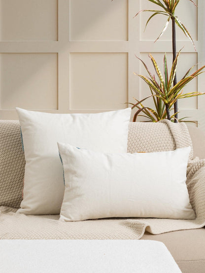 غطاء وسادة معنقدة بدون حشو وغطاء وسادة ديكور قماش حديث للمنزل