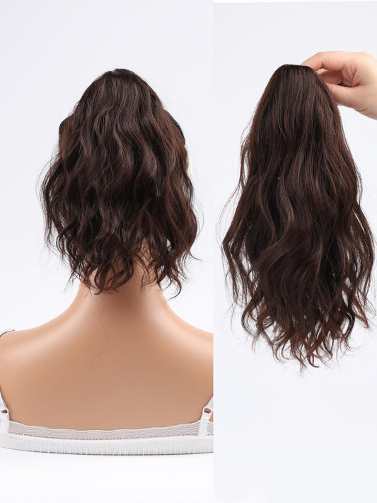 قطعة شعر اصطناعية قصيرة مستقيمة