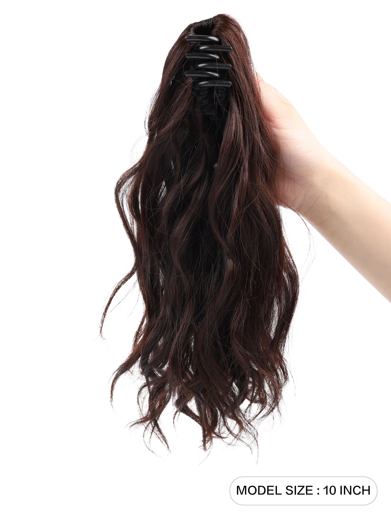 قطعة شعر اصطناعية قصيرة مستقيمة