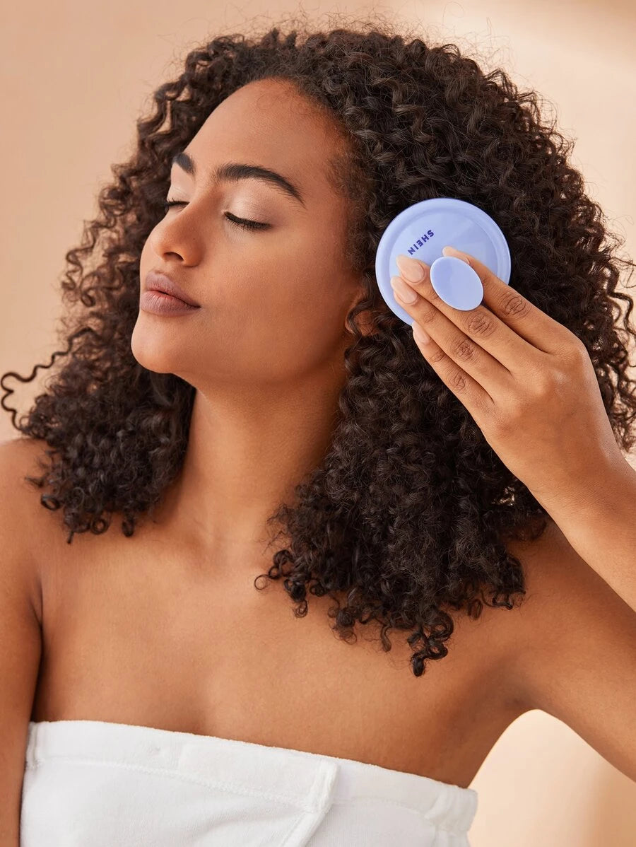 قطعة واحدة فرشاة تدليك فروة الرأس وفرشاة تنظيف للشامبو