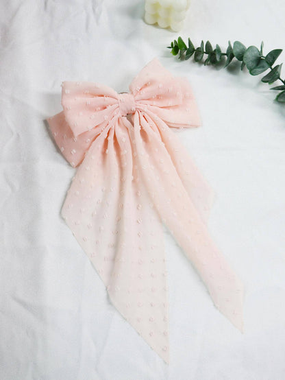 ربطة ستارة خلفي مزخرف بعقدة الفراشة قطعة واحدة