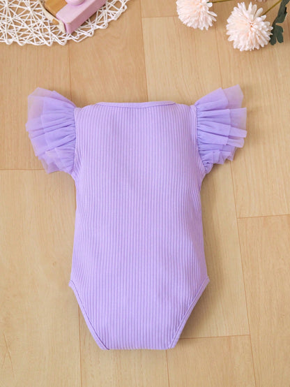 بوديسوت شبكة متباينة مقلم بكشكش محبوك مضلع للاطفال