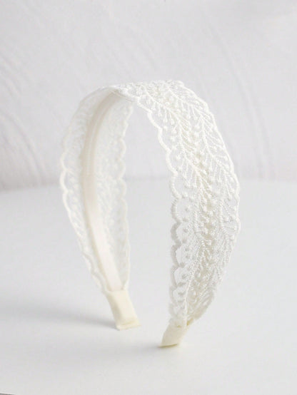 تاج رأس واسع مزخرف بالدانتيل بوهو