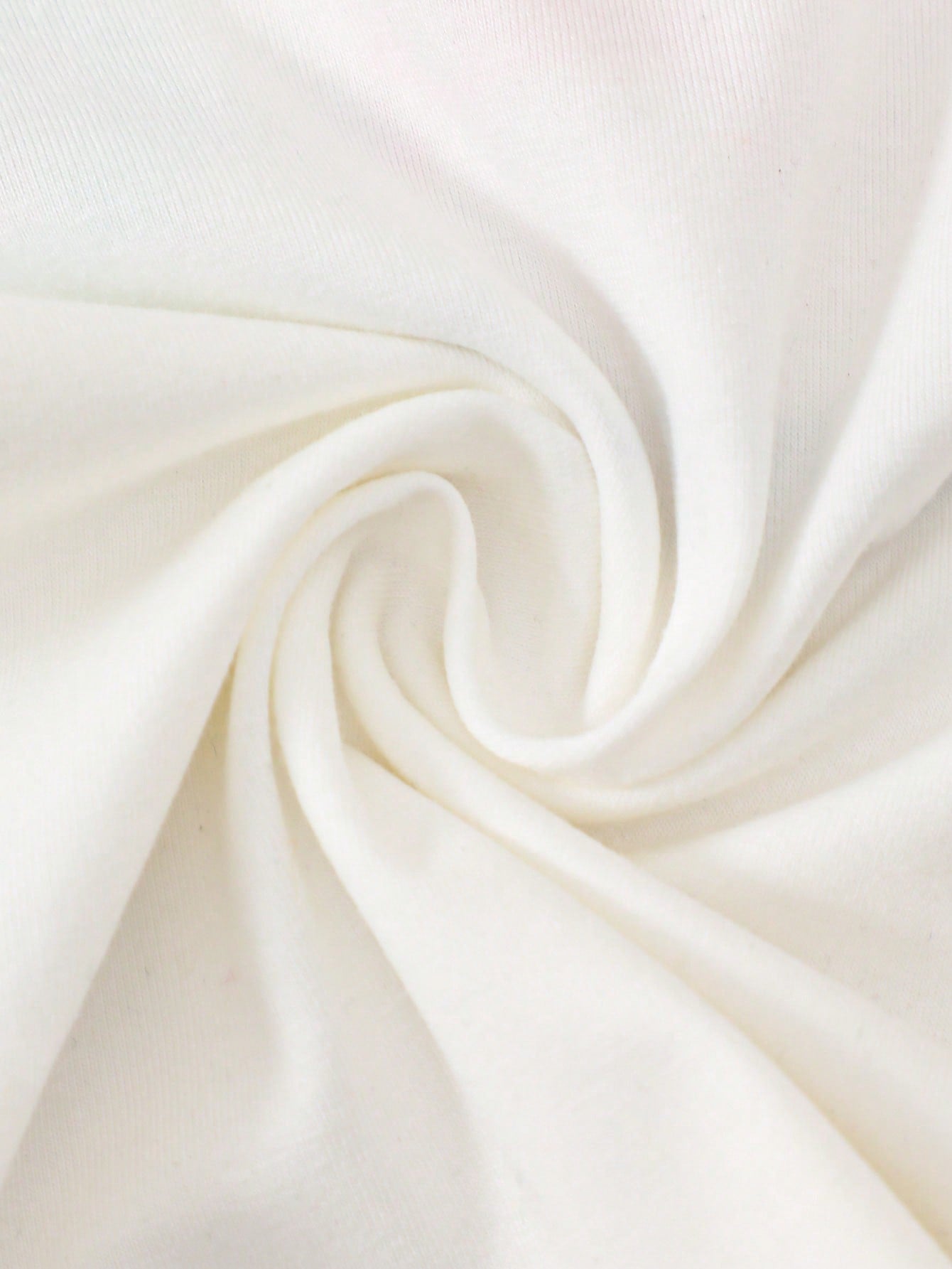 تيشيرت وسروال قصير بأكمام واسعة ورقبة غير متماثلة ورسومات كرتونية للأطفال