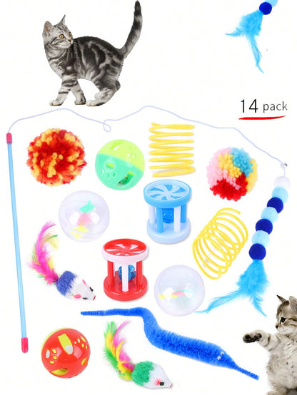 لعبة الكرة للقطط