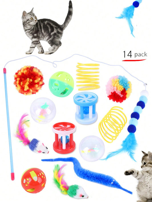 لعبة الكرة للقطط