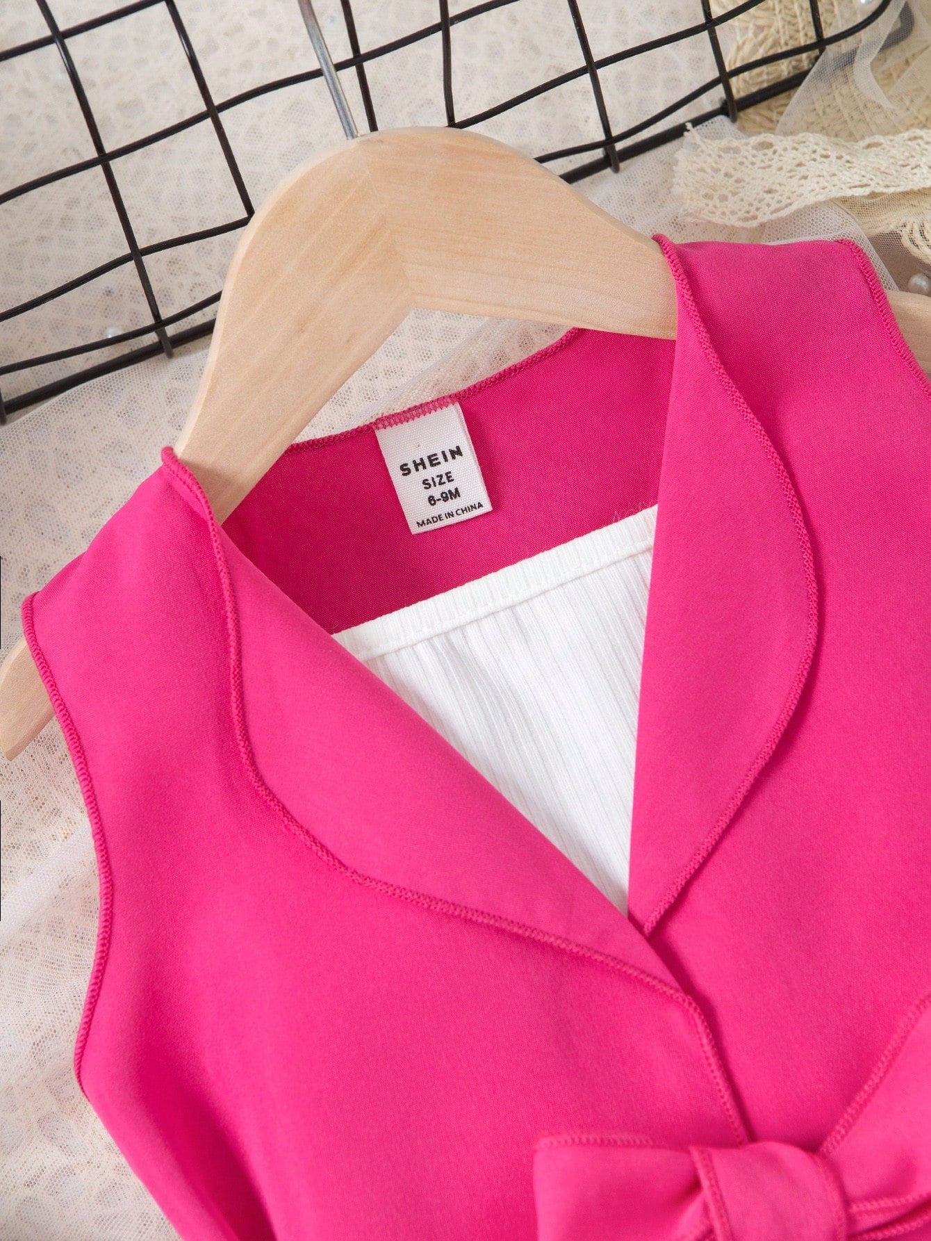 للاطفال موحدة اللون صدرية كامي و حزام معطف صدري