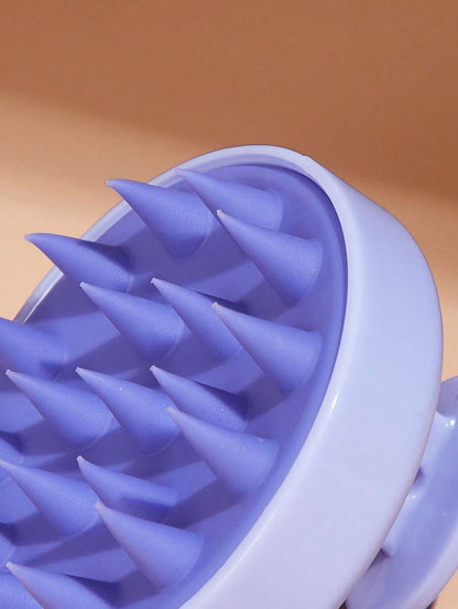 قطعة واحدة فرشاة تدليك فروة الرأس وفرشاة تنظيف للشامبو