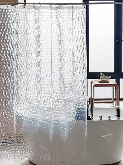 ستارة شفاف دش رشاقته عروة منفصل الى حمام قطعة واحدة