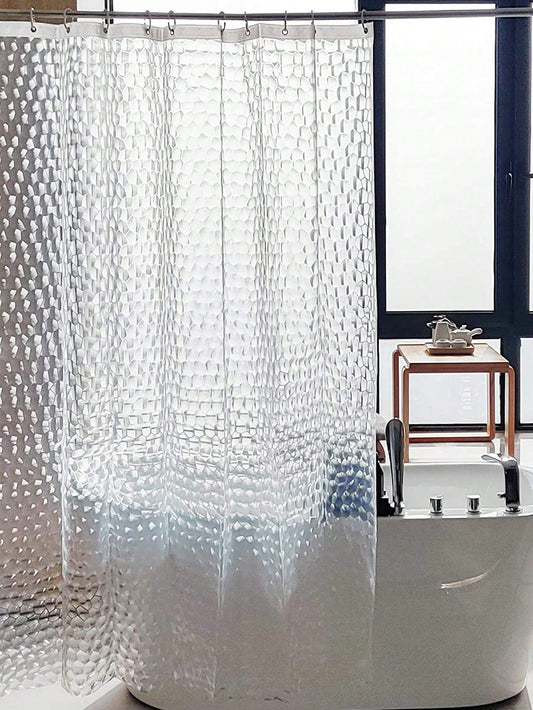 ستارة شفاف دش رشاقته عروة منفصل الى حمام قطعة واحدة