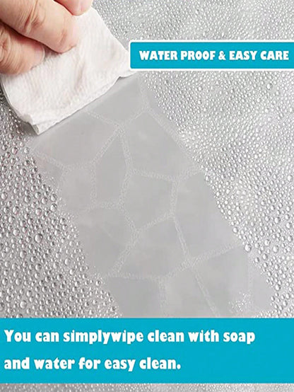 ستارة شفاف دش رشاقته عروة منفصل الى حمام قطعة واحدة