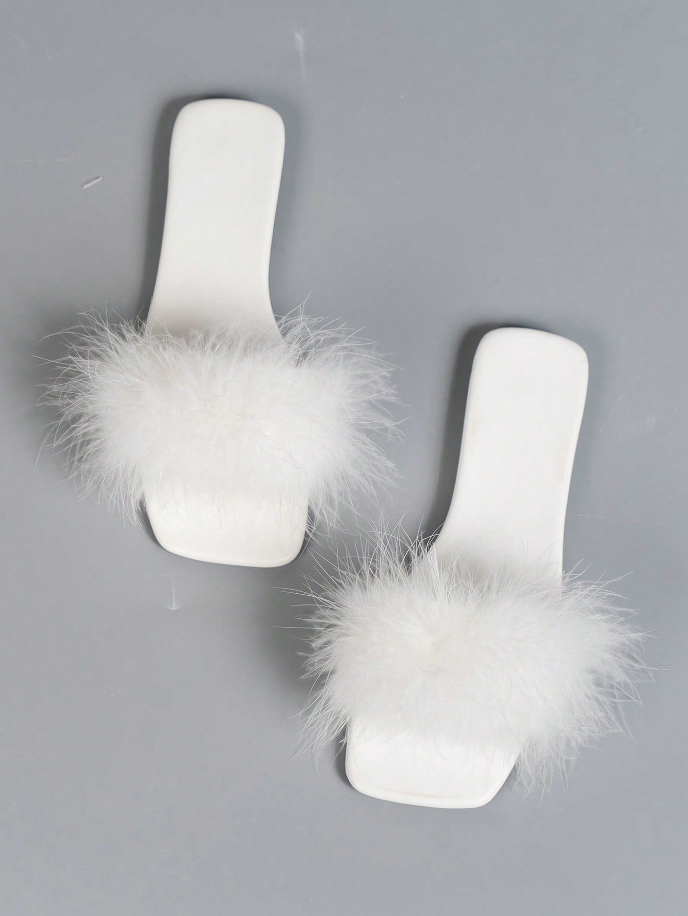 براقة صنادل سلايد الى زغبي رباط واحدة صنادل مسطح