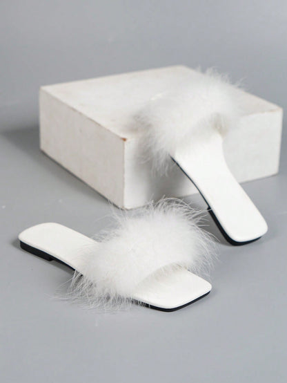 براقة صنادل سلايد الى زغبي رباط واحدة صنادل مسطح