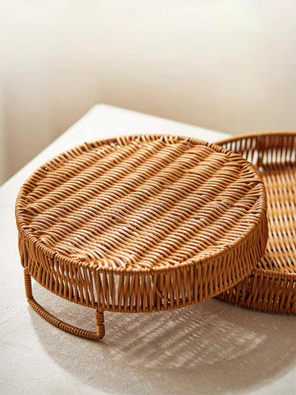 سلة موحد اللون قطعة واحدة