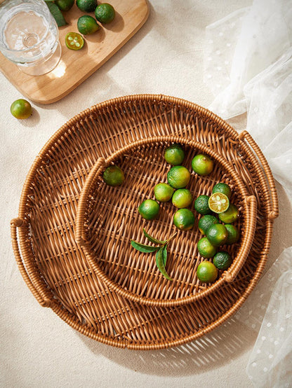 سلة موحد اللون قطعة واحدة