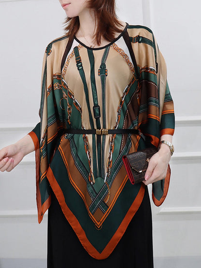 شال بطباعة سلسلة الموضة الى الحياة اليومية قطعة واحدة نساء