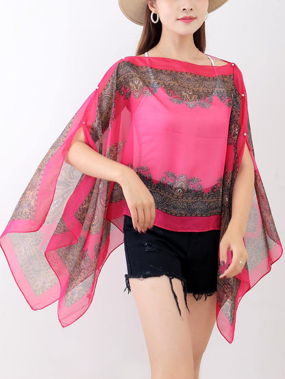 شال عصري للحماية من الشمس