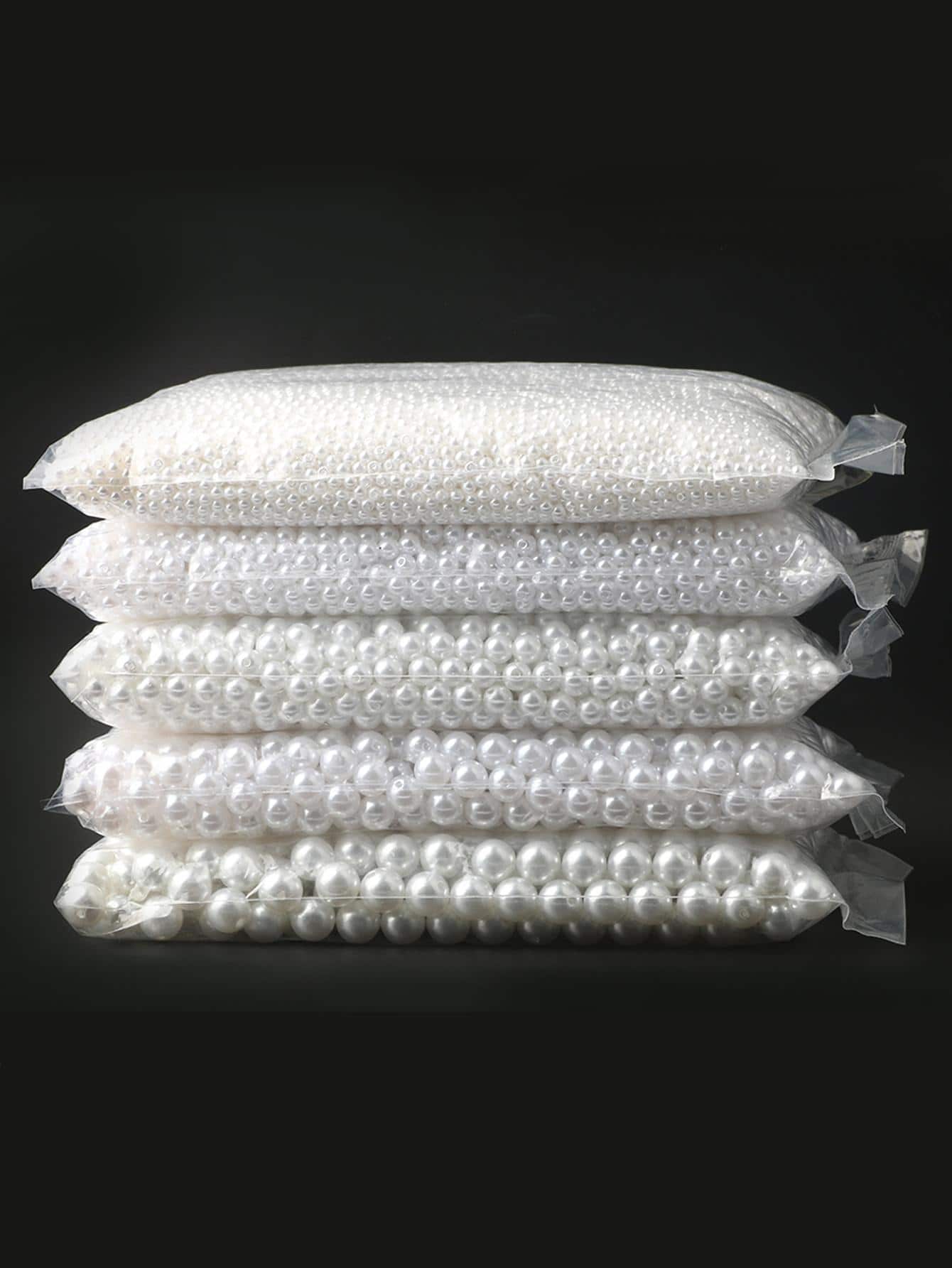 تحمل اللؤلؤ الابيض غير الحقيقي