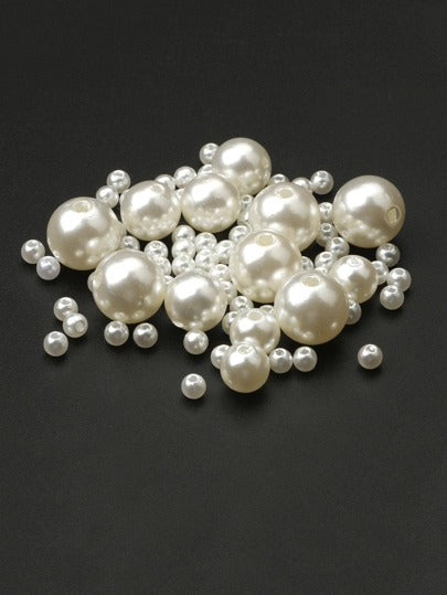 تحمل اللؤلؤ الابيض غير الحقيقي