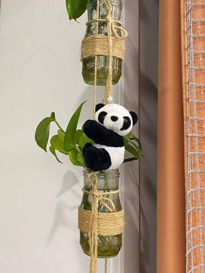 حرفة ديكور بتصميم باندا قطعة واحدة