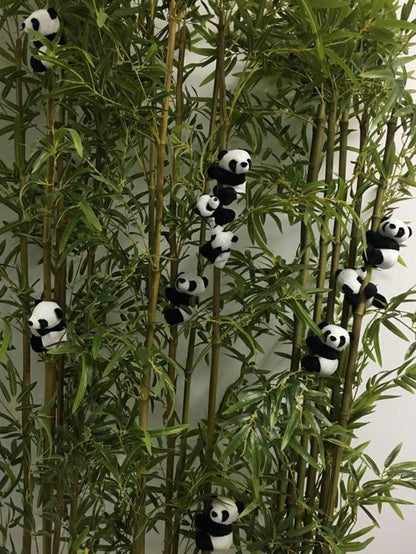 حرفة ديكور بتصميم باندا قطعة واحدة