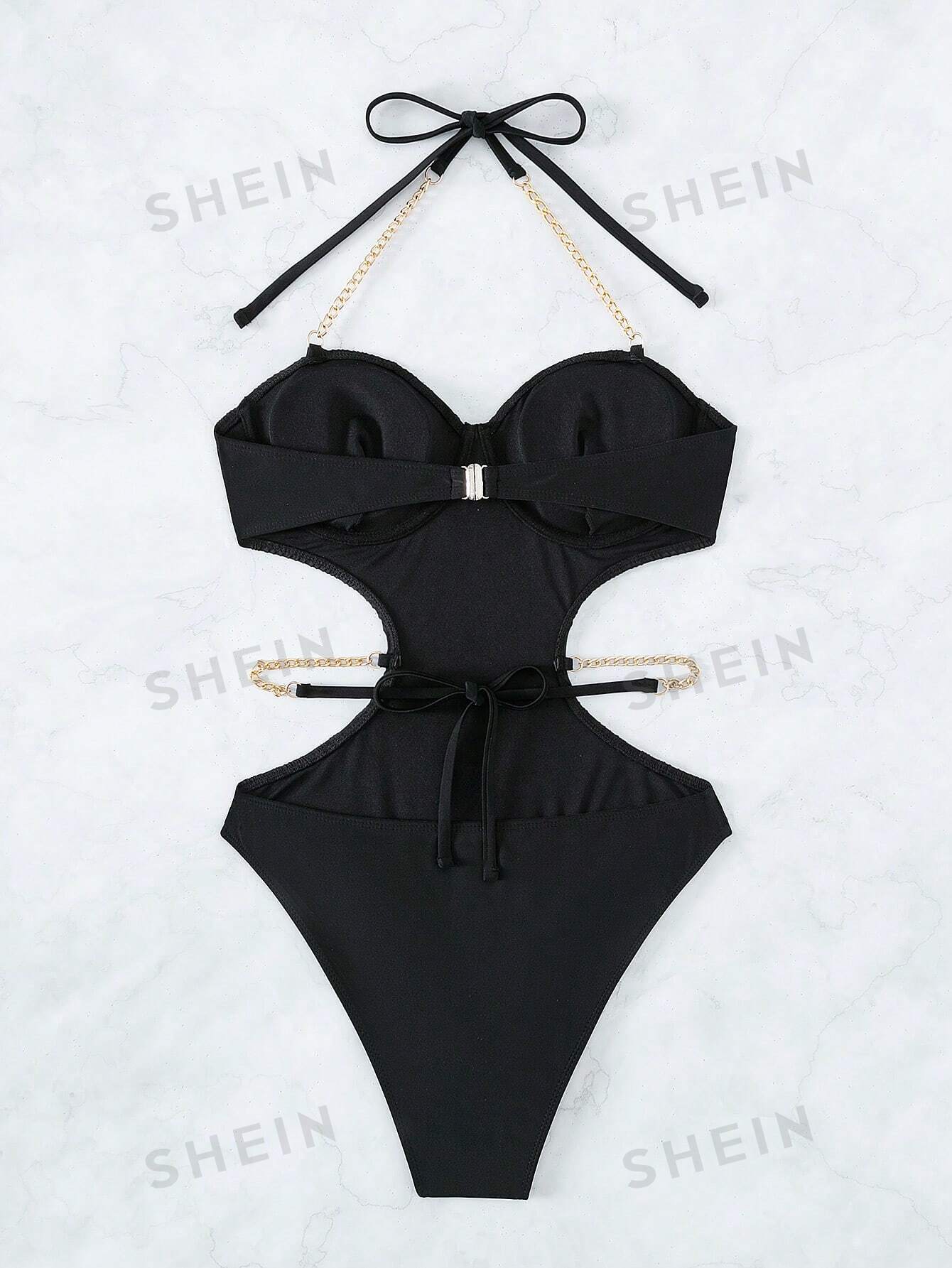 ملابس سباحة  بتفاصيل السلسلة