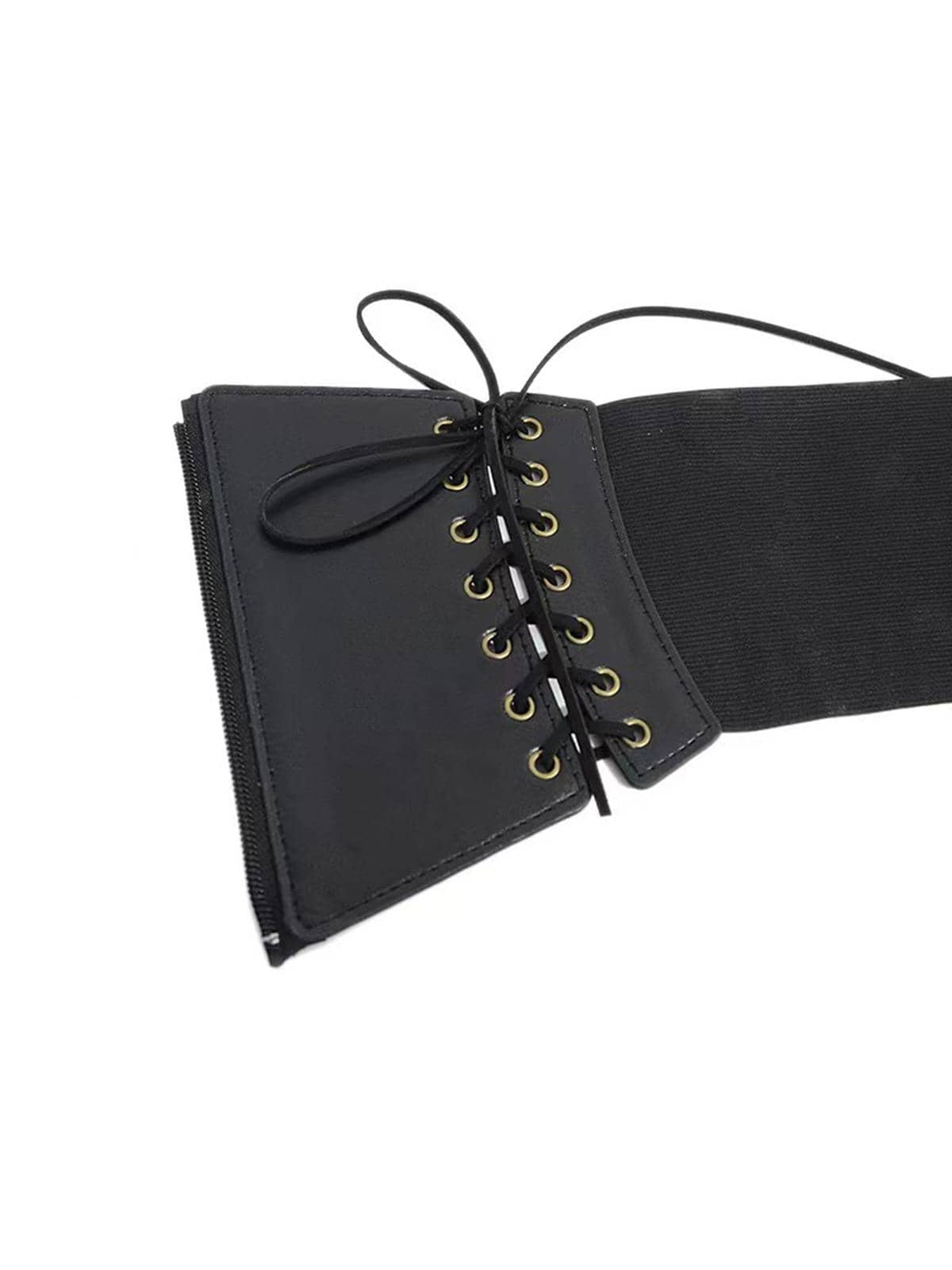 حزام خصر موحدة اللون رباط