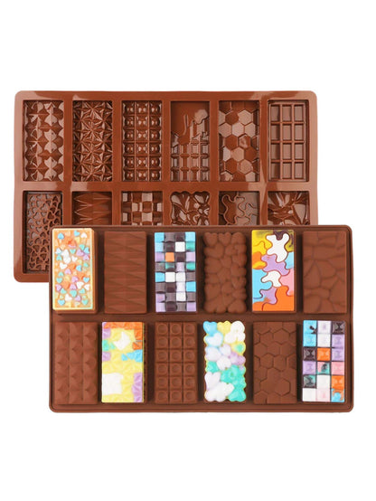 قالب شوكولاتة سيليكون قطعة واحدة