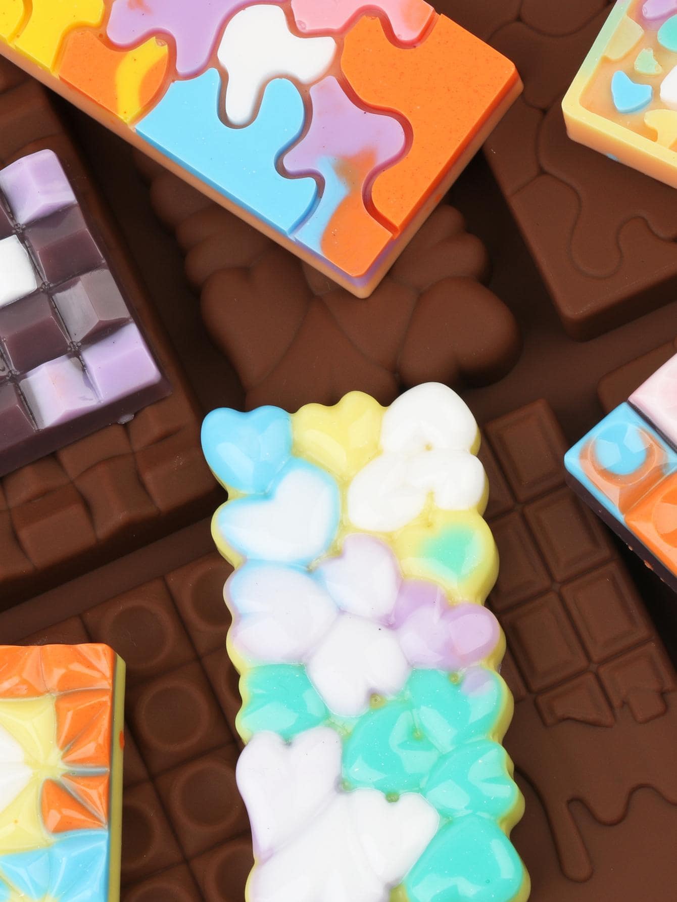 قالب شوكولاتة سيليكون قطعة واحدة