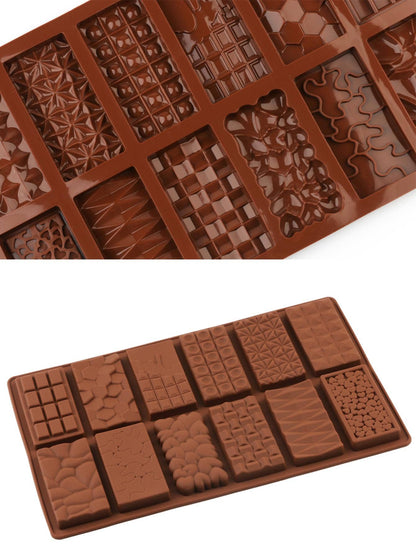 قالب شوكولاتة سيليكون قطعة واحدة
