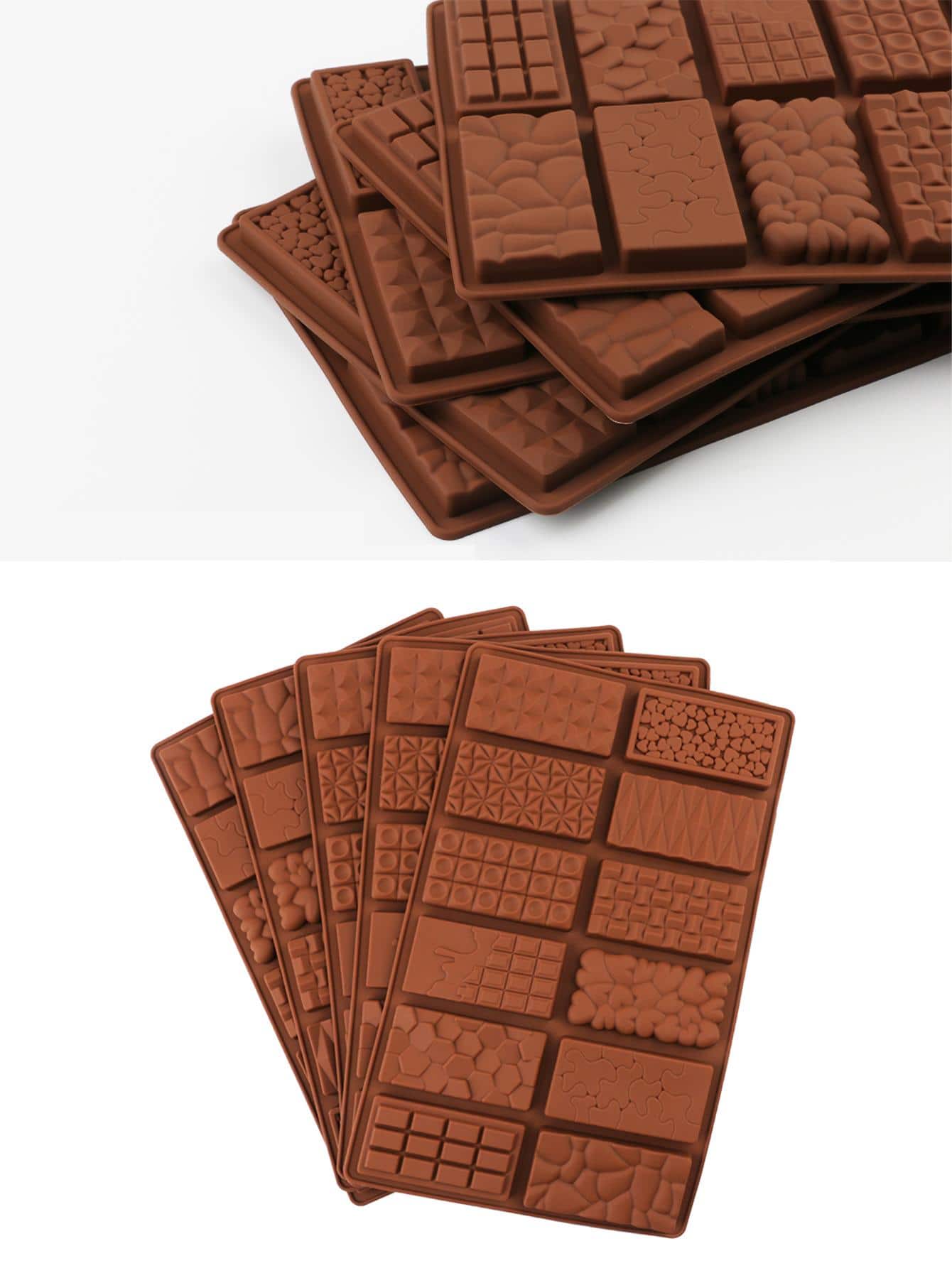 قالب شوكولاتة سيليكون قطعة واحدة