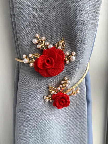 ستارة يربك مزخرف بزهر قطعة واحدة