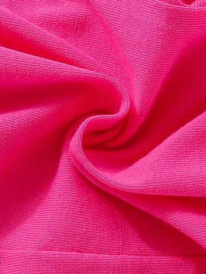 بدلة طفلة رضيعة مشدودة مع أزرار أمامية وأرجل دائرية