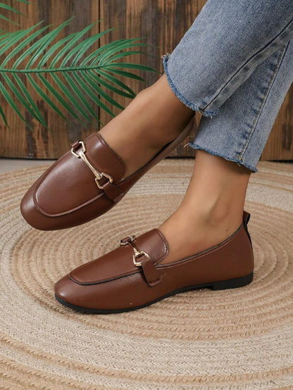 حذاء لوفر مسطح للنساء